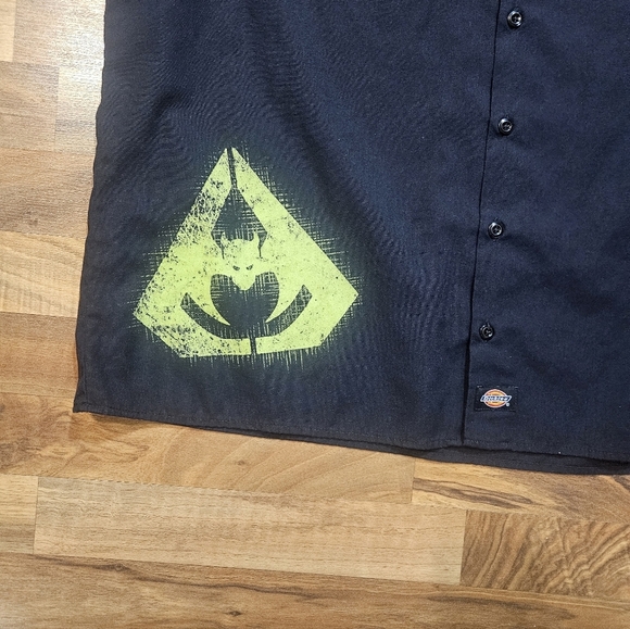 Dickies Over Kill Graphic Work Shirt Black Men’s 2XL - Picture 4 of 10